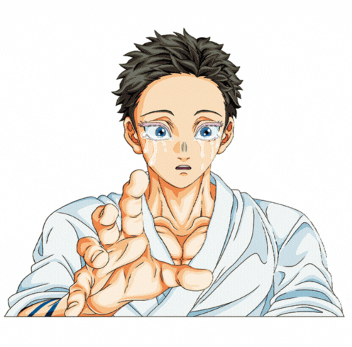 Akaza Infinity Castle Motion Sticker