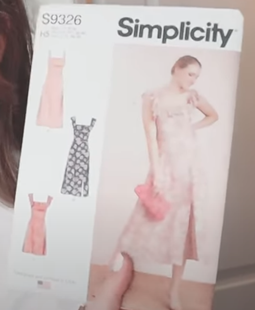 "Pink floral fabric for dress"