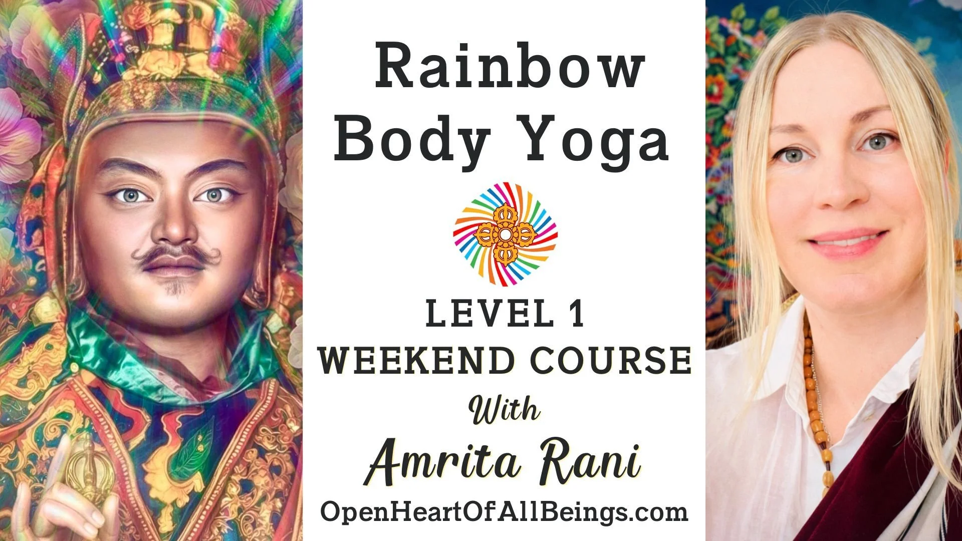Rainbow Body Yoga Level 1 Weekend Course