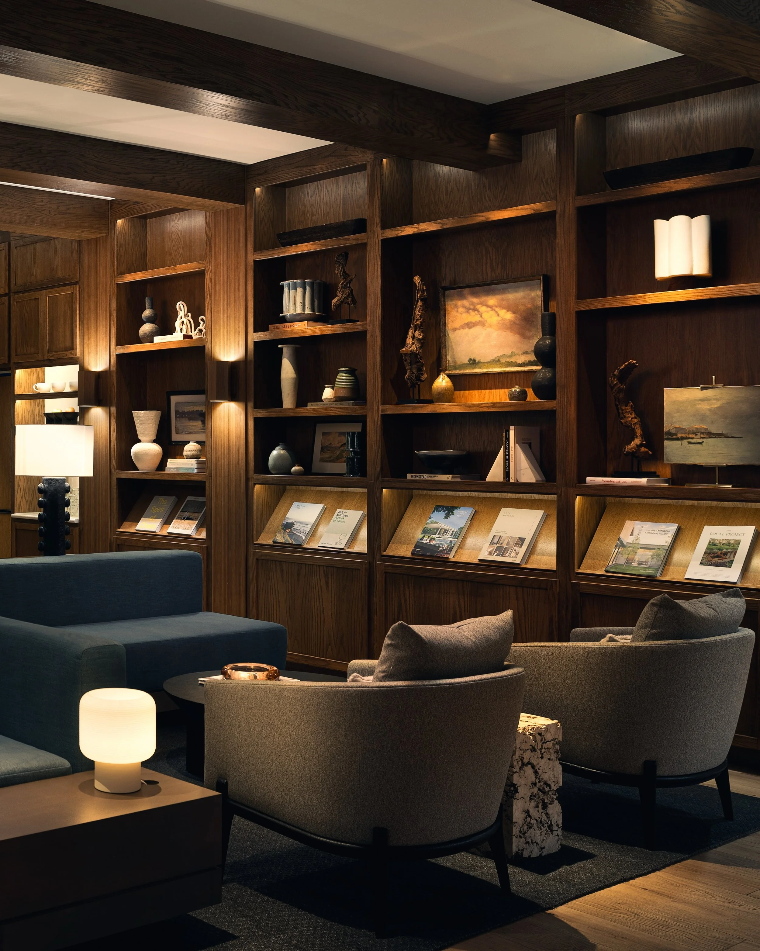 In a town shaped by manufacturing and craft, this project leans into the makers, woodworkers, and local influences that give it its character. Rooted in Michigan&rsquo;s seasonality and Scandinavian influence, it balances natural materials, function,