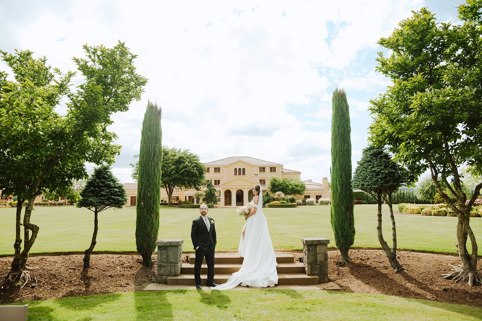 A Sommelier Groom, Estate Bottles from Domaine Divio, and a Full Wedding Weekend at Del Mar Villa