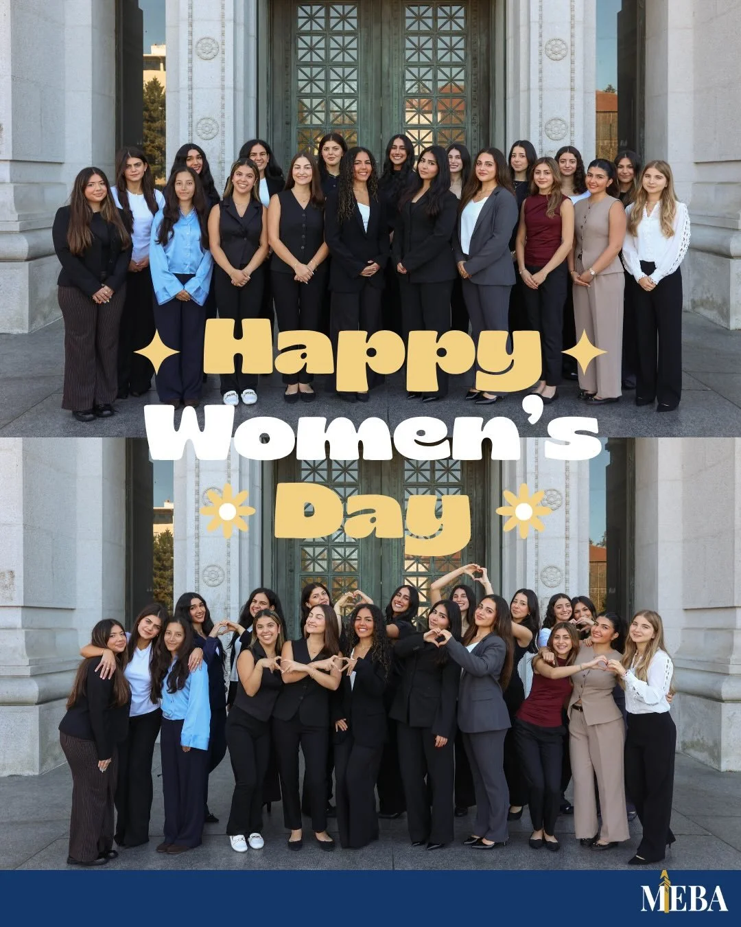 Honored to learn, lead, and build together with this community of women. 

Happy Women&rsquo;s Day from the women of MEBA💙

#womeninbusiness #meba #ucb #ucberkeley #club
