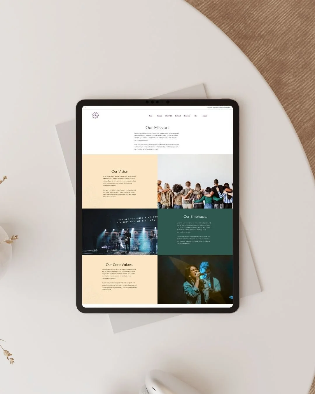 JoiB Consulting LLC  Websites for Faith Based   Squarespace Template  Wix Websites .jpg