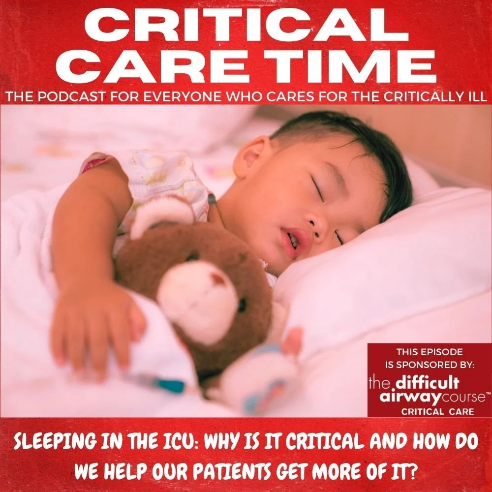 67 Sleeping in the ICU Why is it critical and how do we help our