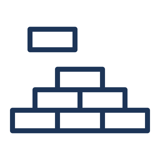 Financial foundation icon