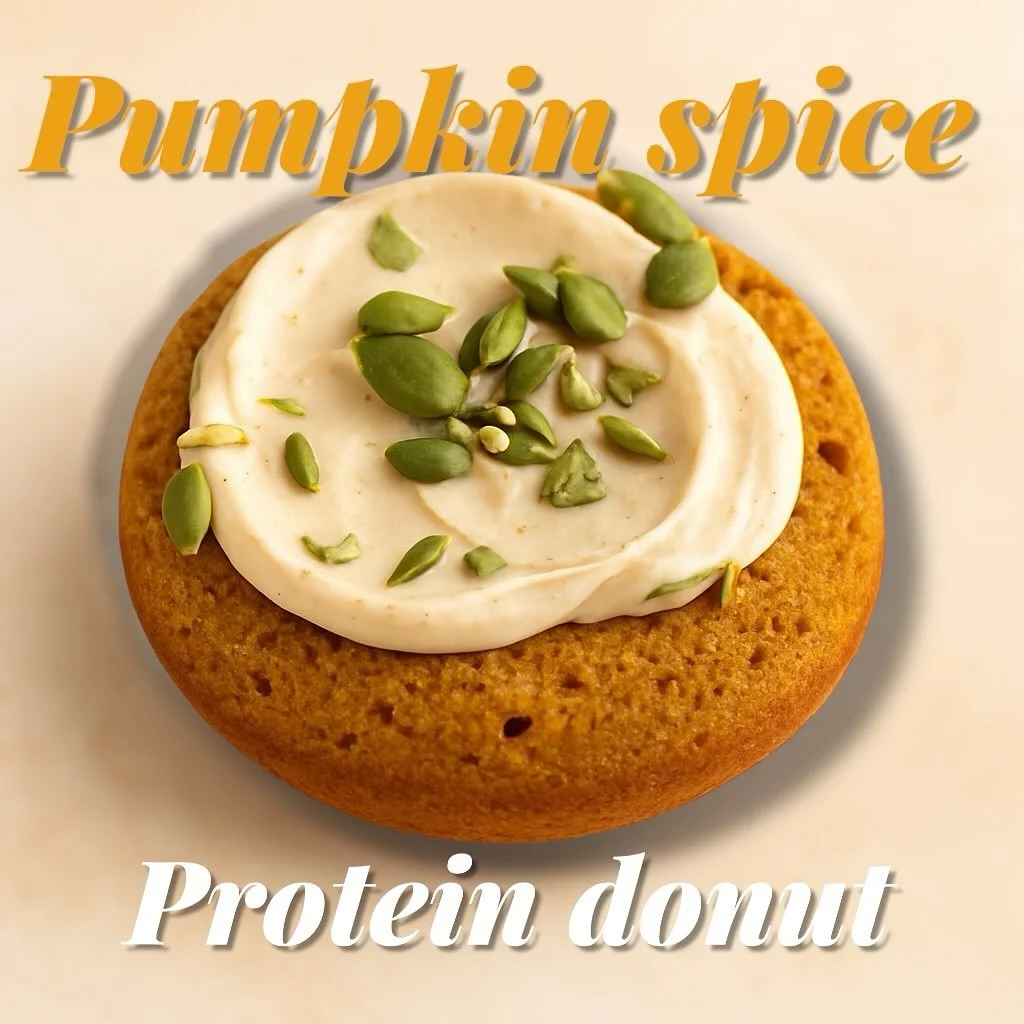 ⸻

🎃✨ Pumpkin Spice Season is HERE! ✨🎃
Our soft, fresh, protein-packed Pumpkin Spice donuts are back for a limited time 🍩🔥 Available until end of October only &mdash; don&rsquo;t miss out!

📍 How to order:
✔️ Directly through us (Open Mon&ndash;