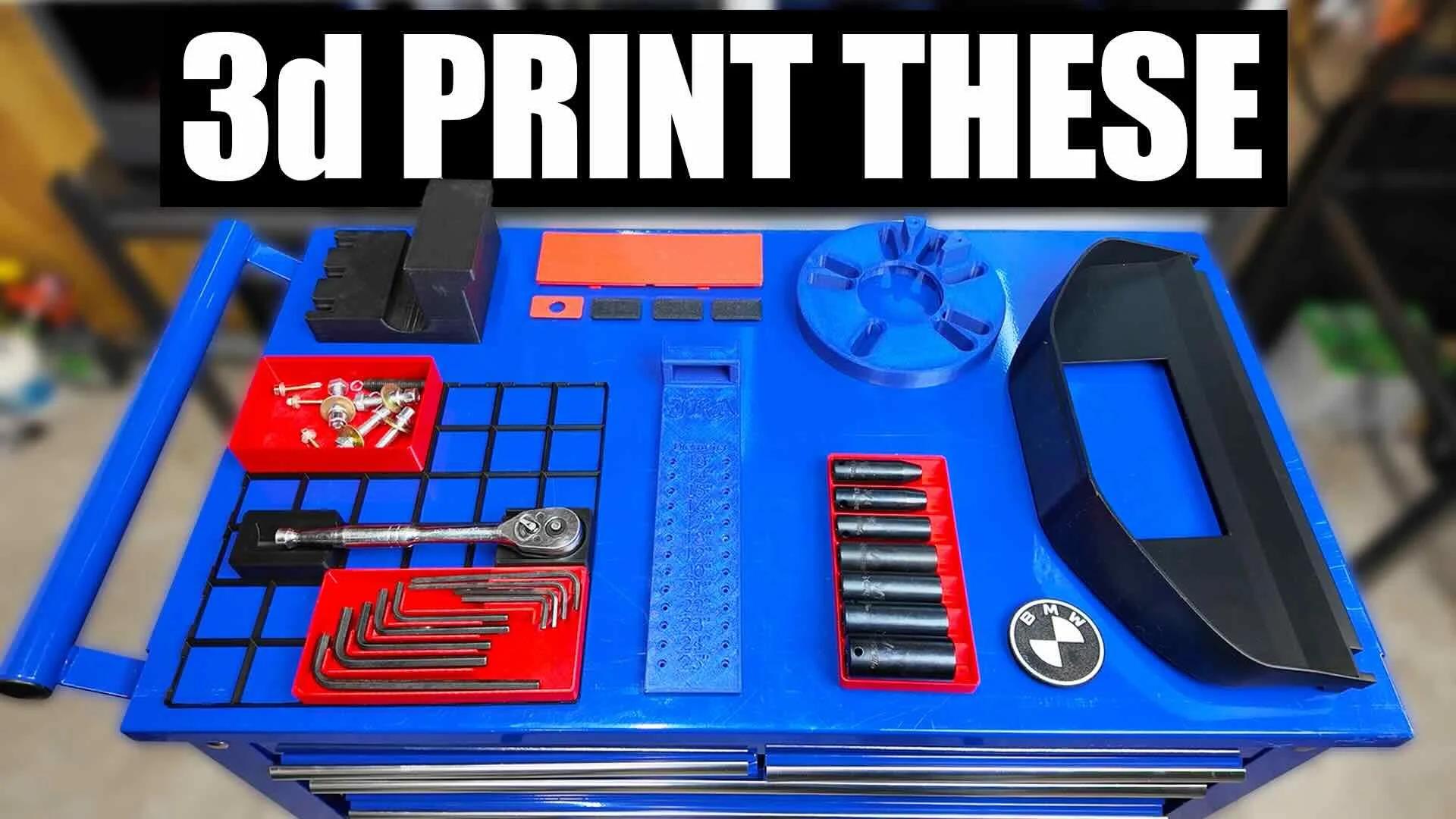 5 3D PRINTED CAR PARTS AND TOOLS YOU CAN MADE IN 1 DAY