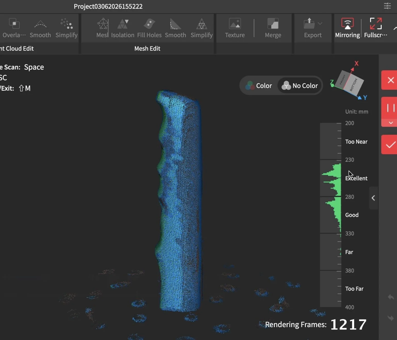 revopoint ebrake 3d scan