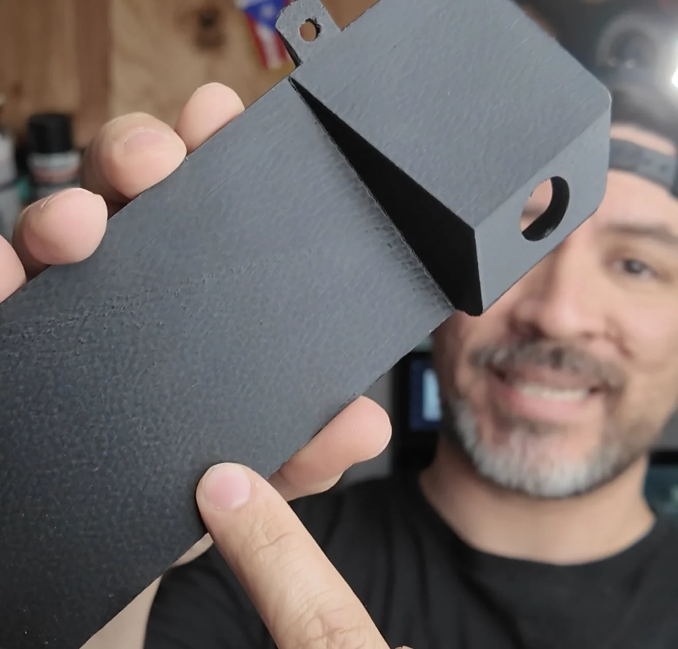HOW TO ADD TEXTURE TO THE SURFACE OF A 3D PRINTED CAR PART