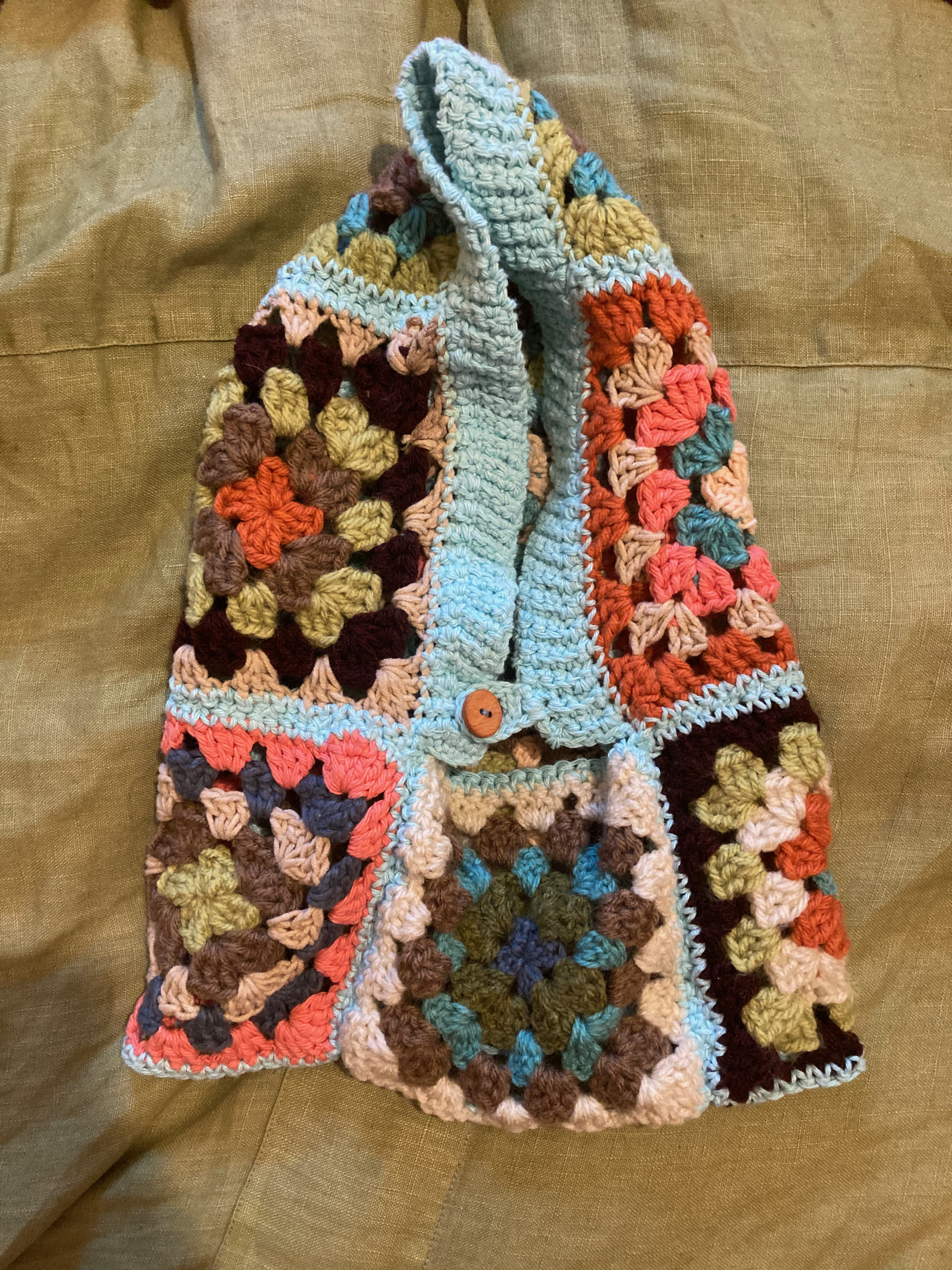 granny square balaclava inspired by raine (@sissyhankshaw on tiktok) | made in december 2021