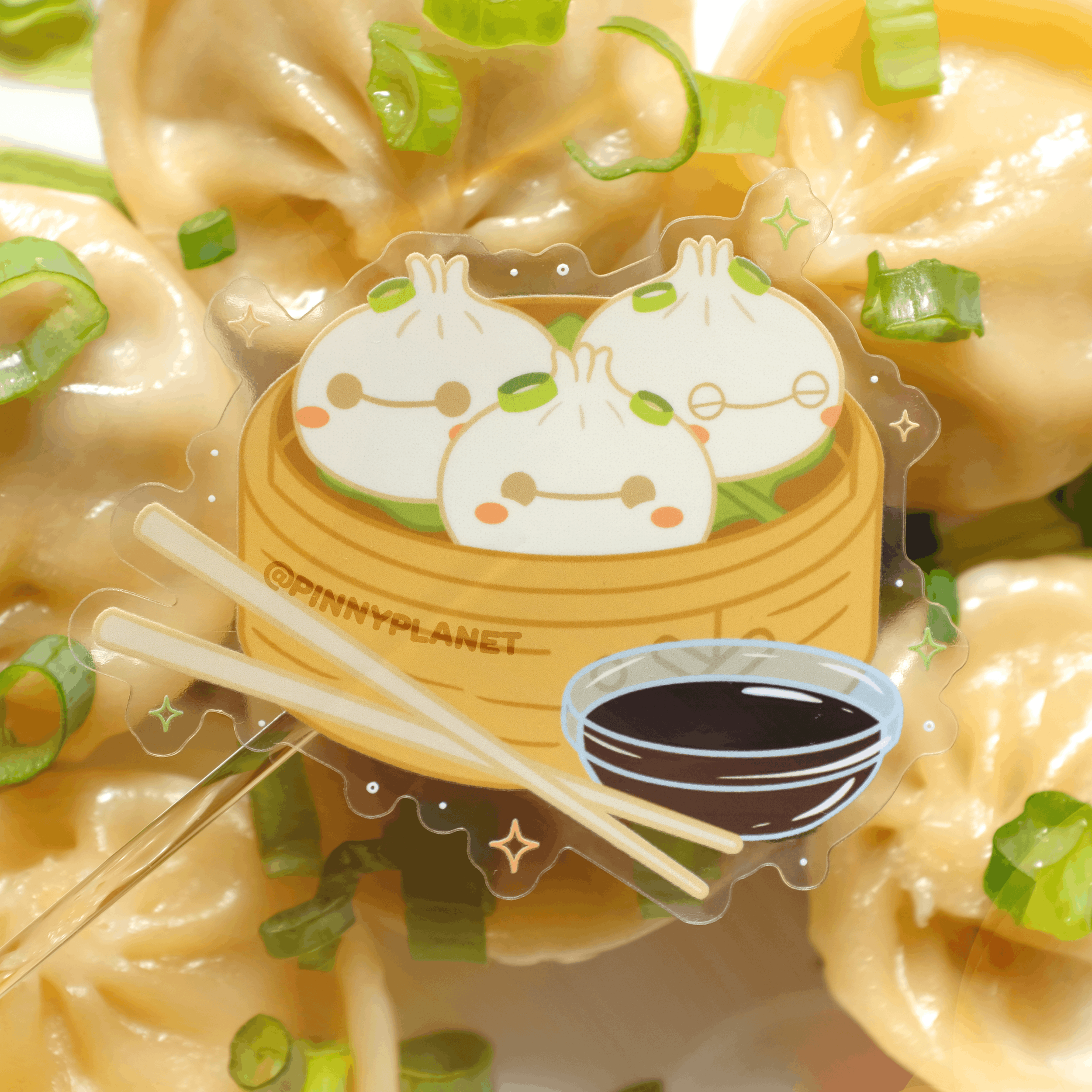 Lucky Cat Cafe: Xiaolongbao Sticker