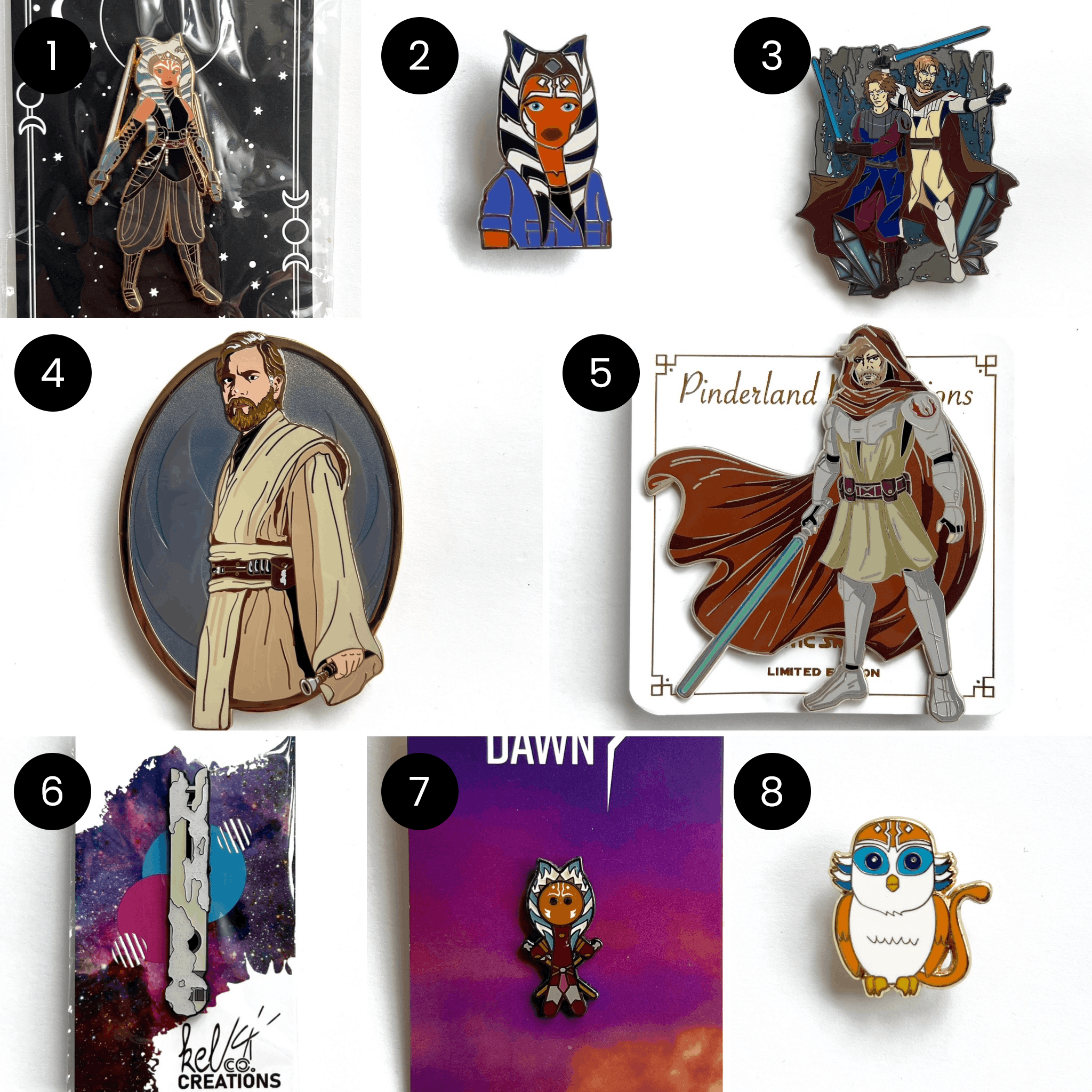 DESTASH: Galaxy Far Far Away Fantasy Pins (Part 2)