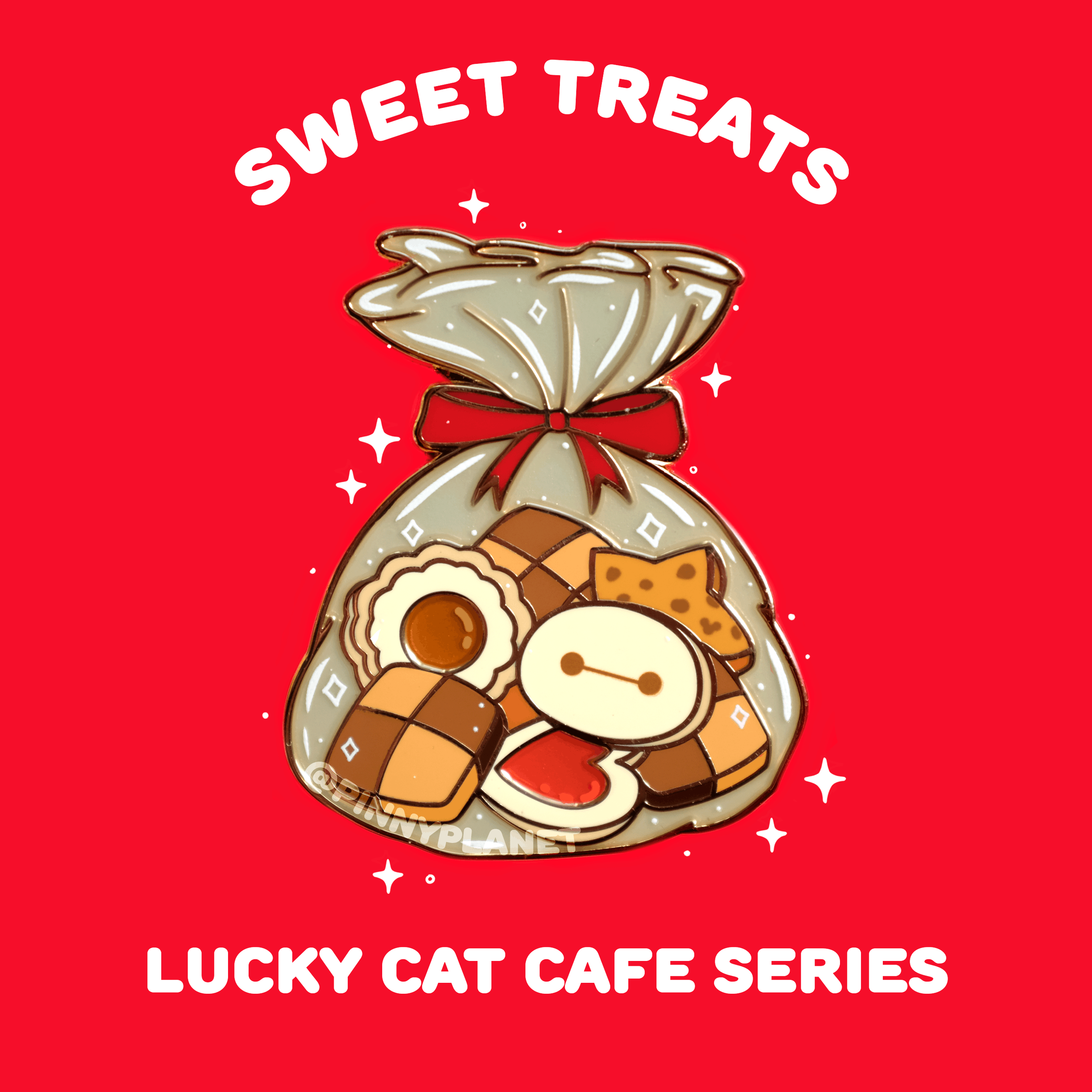 Lucky Cat Cafe: Sweet Treats (Red) ❤️