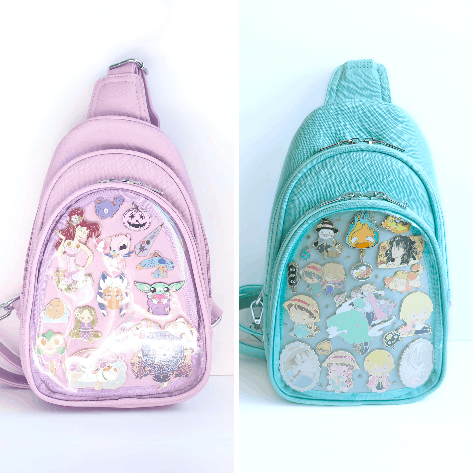 Reserved for Heather: The Adventure Packs (Lilac & SeaFoam Green)