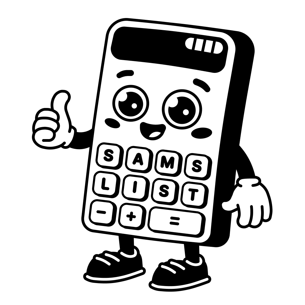 Sam's List Logo