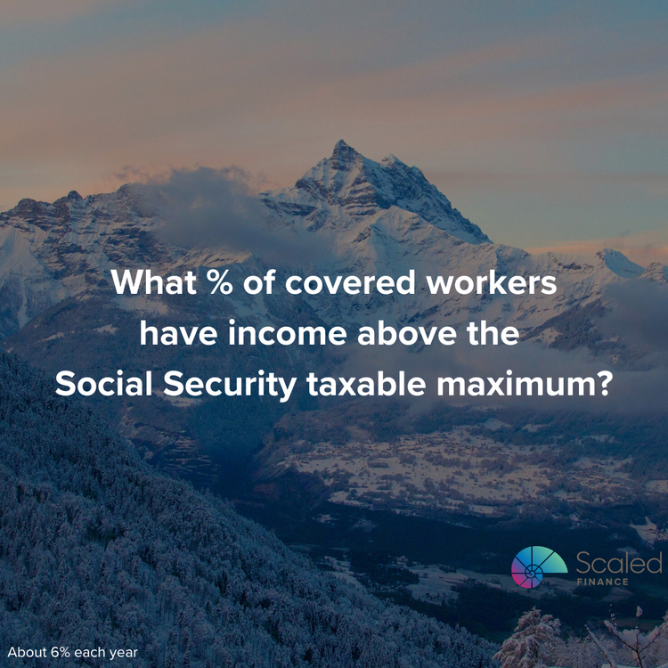 What Percent of Workers Max Social Security? — Scaled Finance