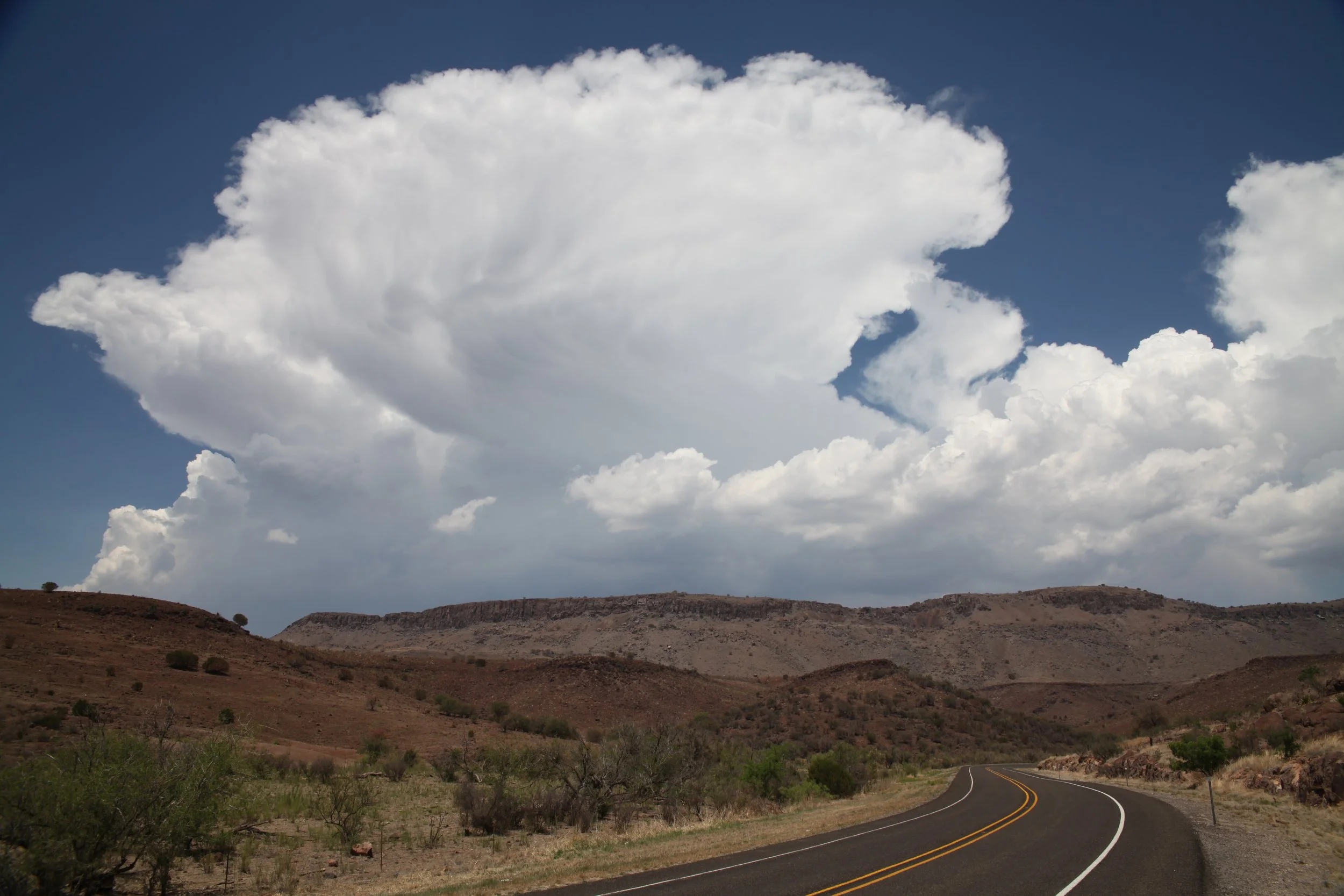 Storm Brewing Over Davis Mountains