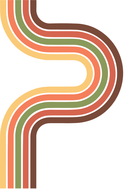 Retro 80s website graphic