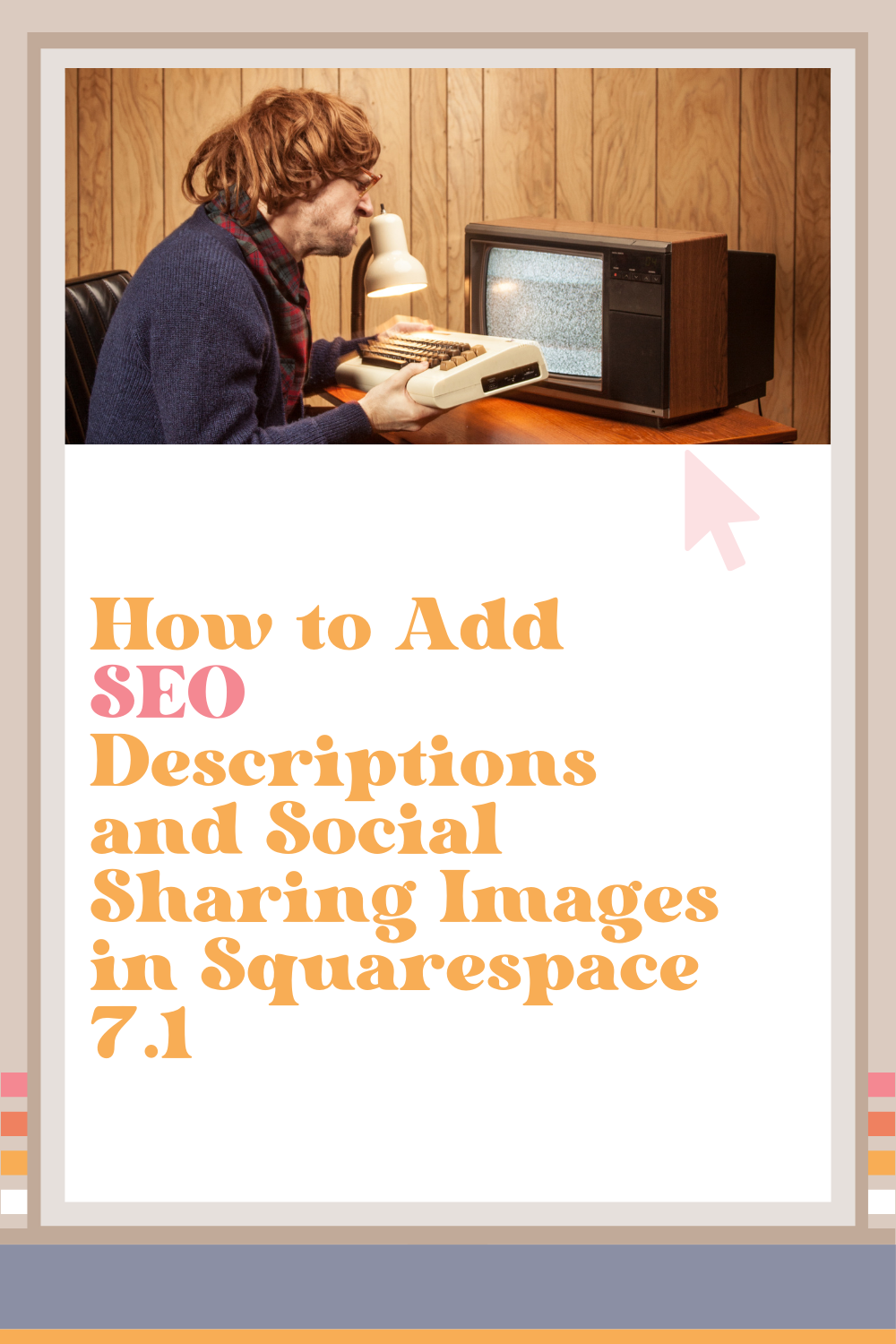 How to add SEO descriptions and social sharing images in Squarespace 7.1