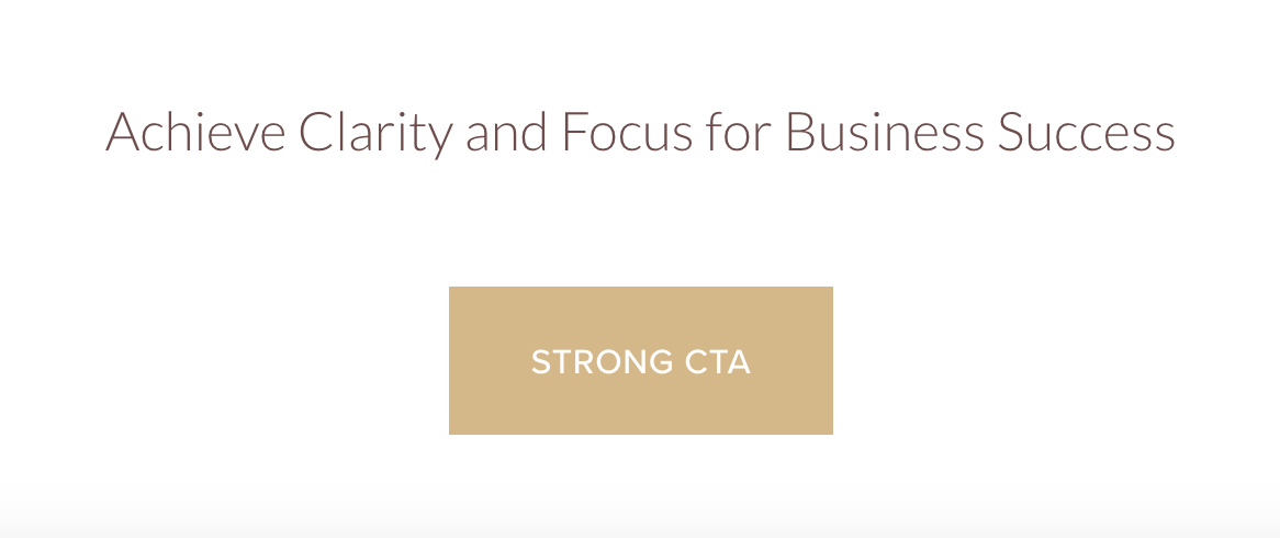 Squarespace button before customizing the border with CSS