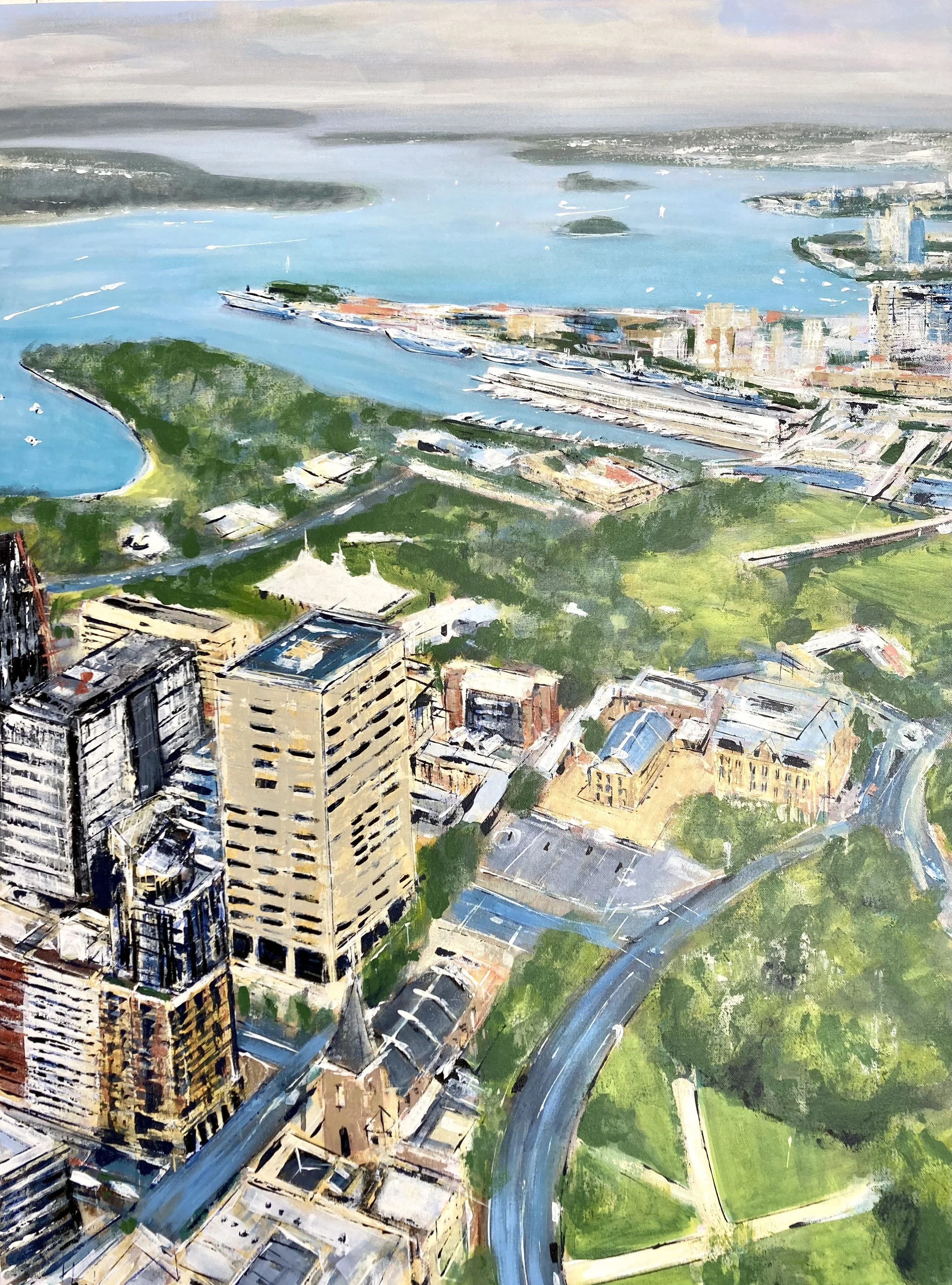 From the City to the Sea and as Far as the Eye Can See.  Woolloomooloo, Sydney