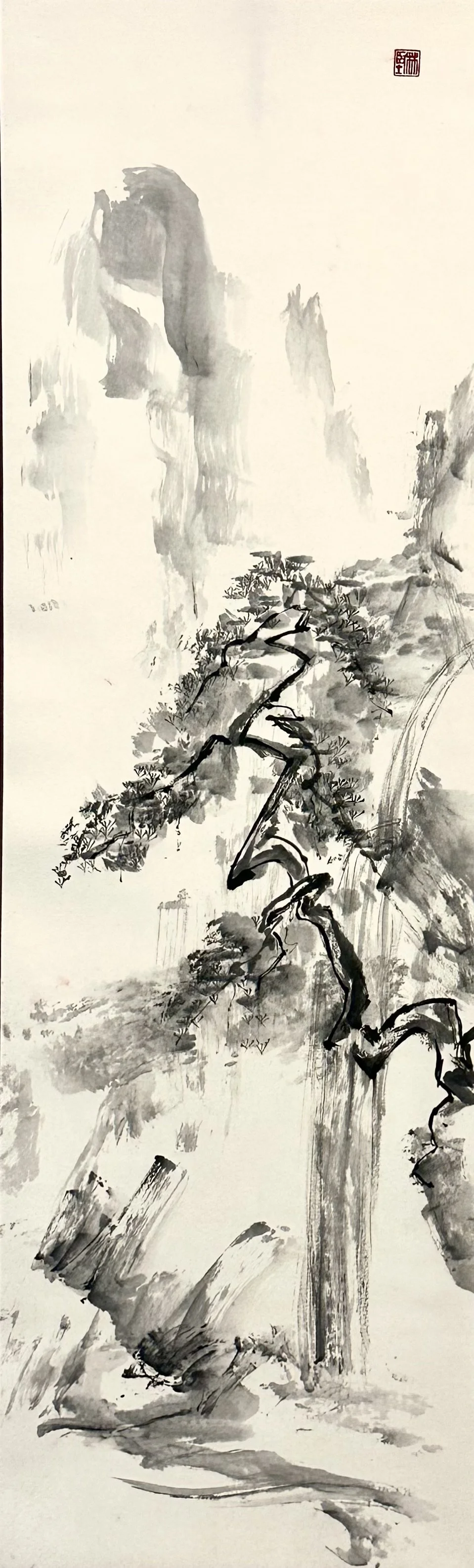 Pinetree and Waterfall