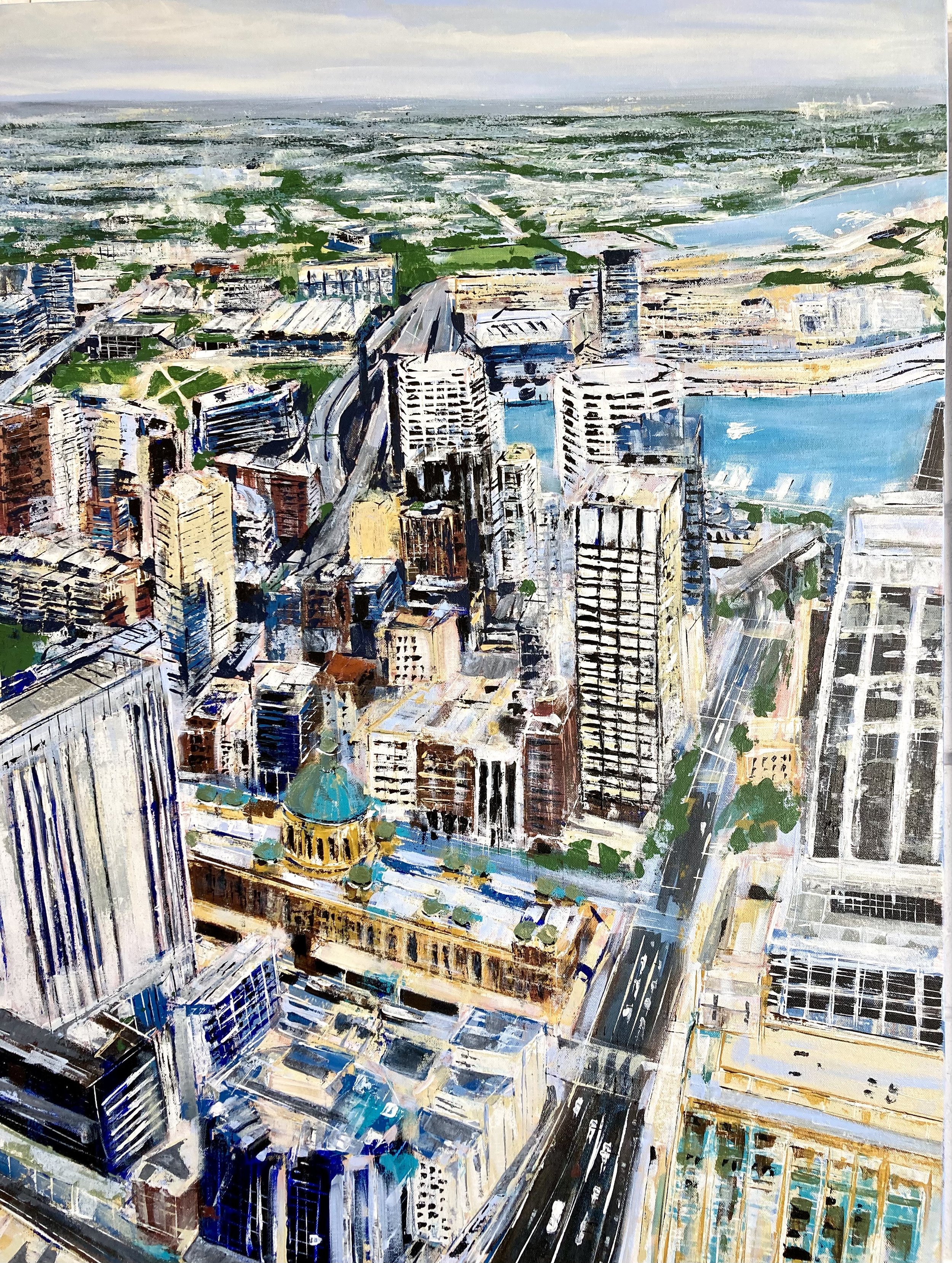 From the City to the Sea and as Far as the Eye Can See.  Queen Victoria Building, Sydney