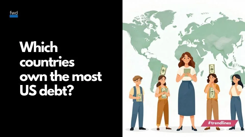 Which countries owns the most US government debt?