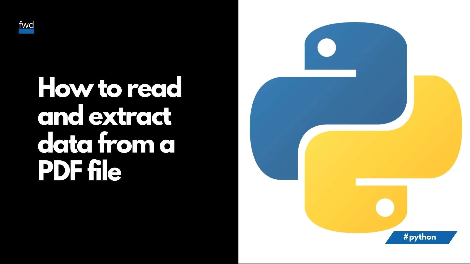 How to read and extract data from PDF files