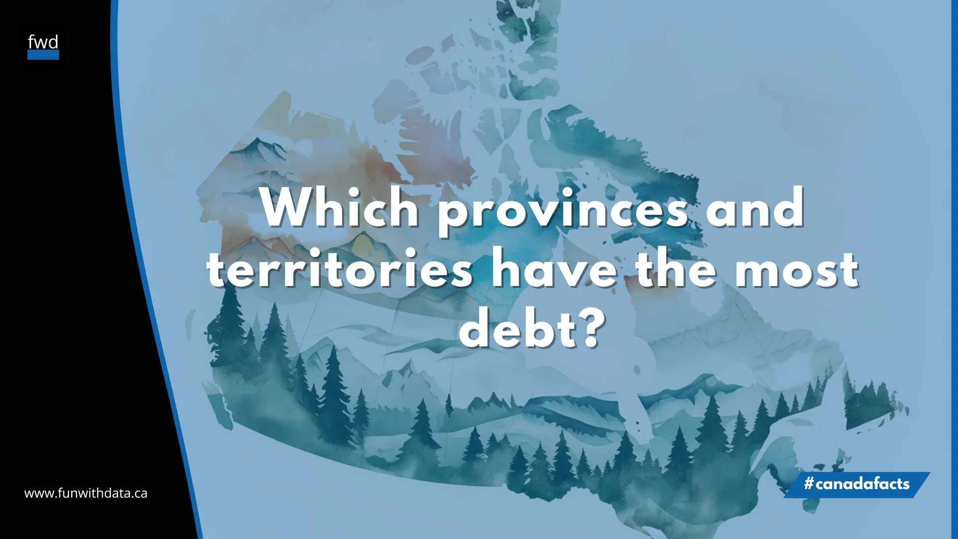 Which provinces and territories have the most debt?