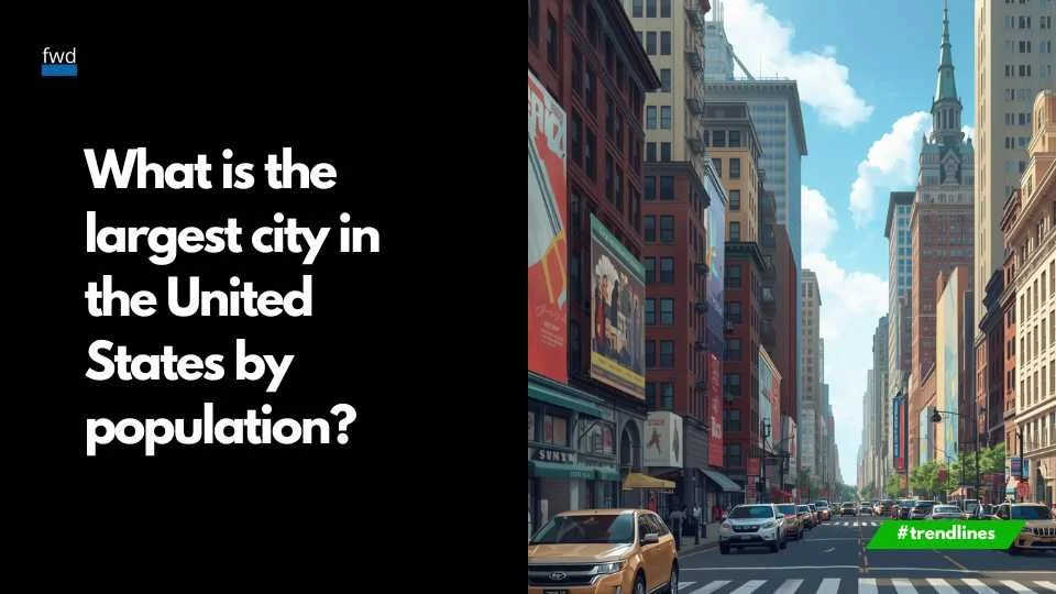 What is the largest city in the United States by population?