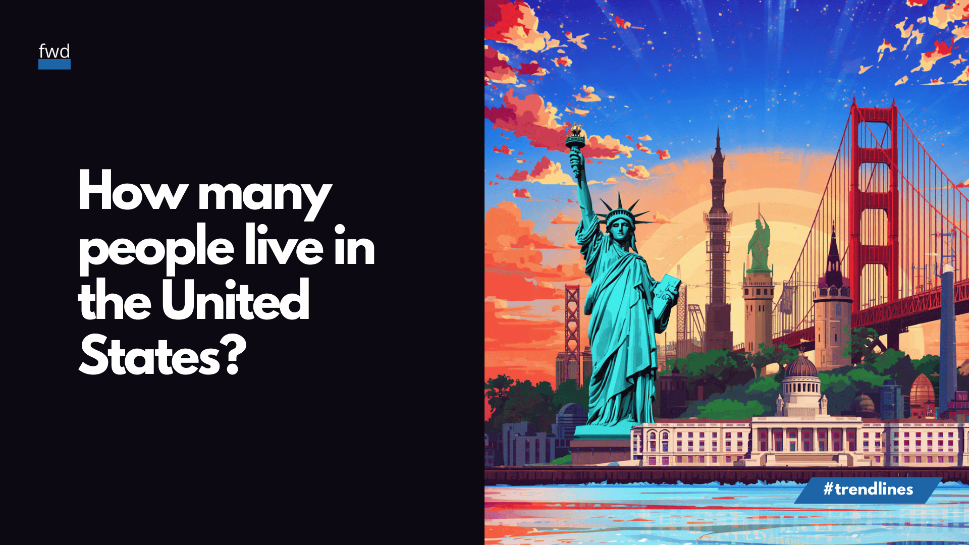 How many people live in the United States?