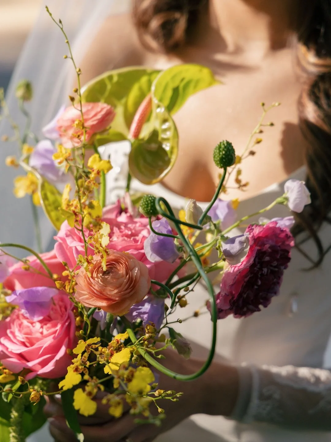 This wedding will always stay with me. Pilar and Nathan&rsquo;s day was the definition of intimate &mdash; a true micro wedding surrounded by their closest family and friends, held under the oaks at Legare Waring House.

The florals were an absolute 