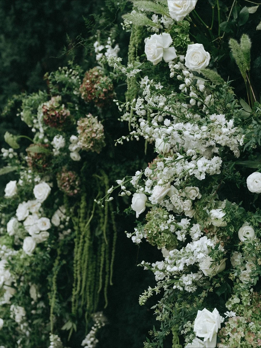 The small details of this day still make me smile. Every piece was so thoughtfully chosen &mdash; soft florals on the tables, the napkins tied delicately with a green ribbon, and the menus that felt timeless and personal.

Their entrance after the ce