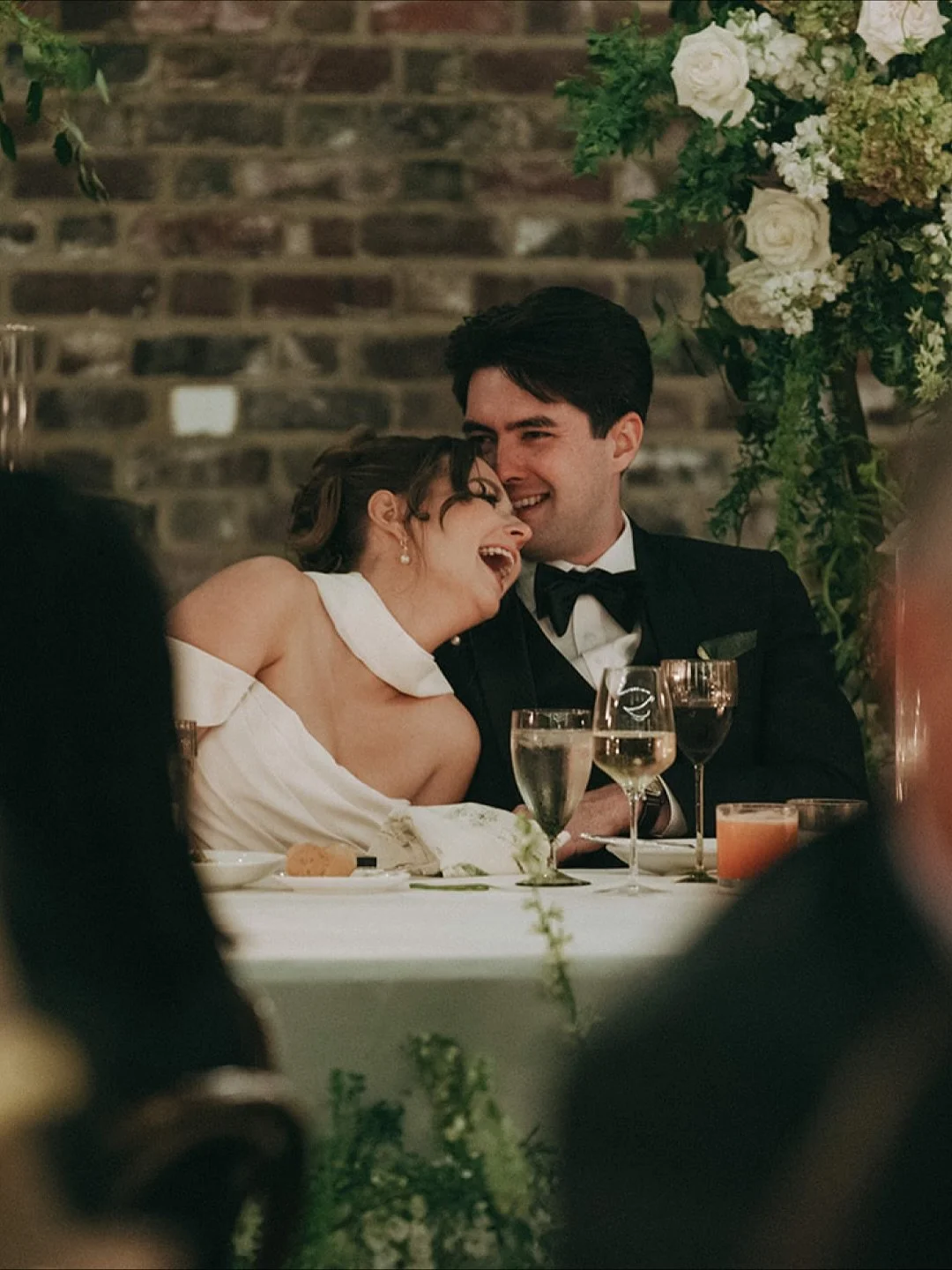 These two are the definition of lovebirds. They have this way of making everyone around them smile &mdash; laughing at their table, clapping during speeches, dancing like no one was watching.

What I loved most about this day was how present they wer