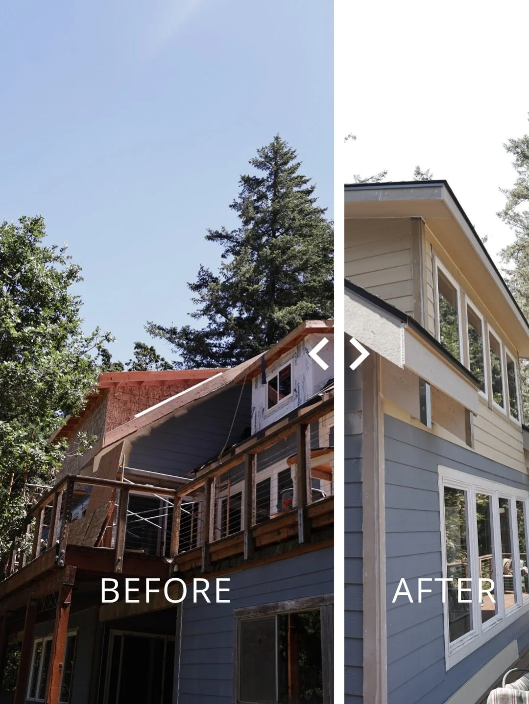 This project added more than just aesthetics &mdash; it improved efficiency, ventilation and natural light while transforming what was once fairly useless attic space into beautiful, functional rooms.

Our clients are thrilled with how this remodel c
