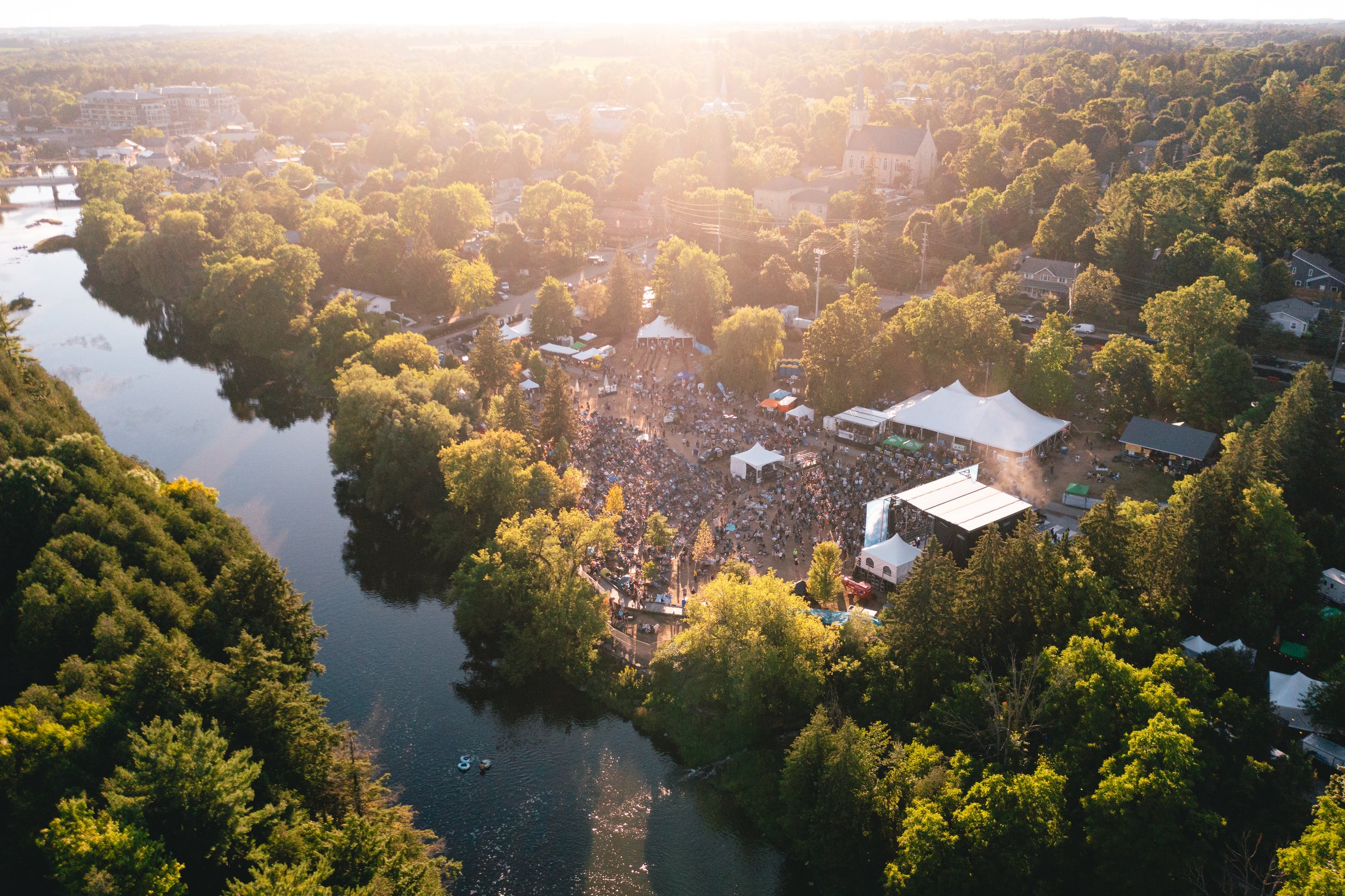 What Festival Crowds Don’t See