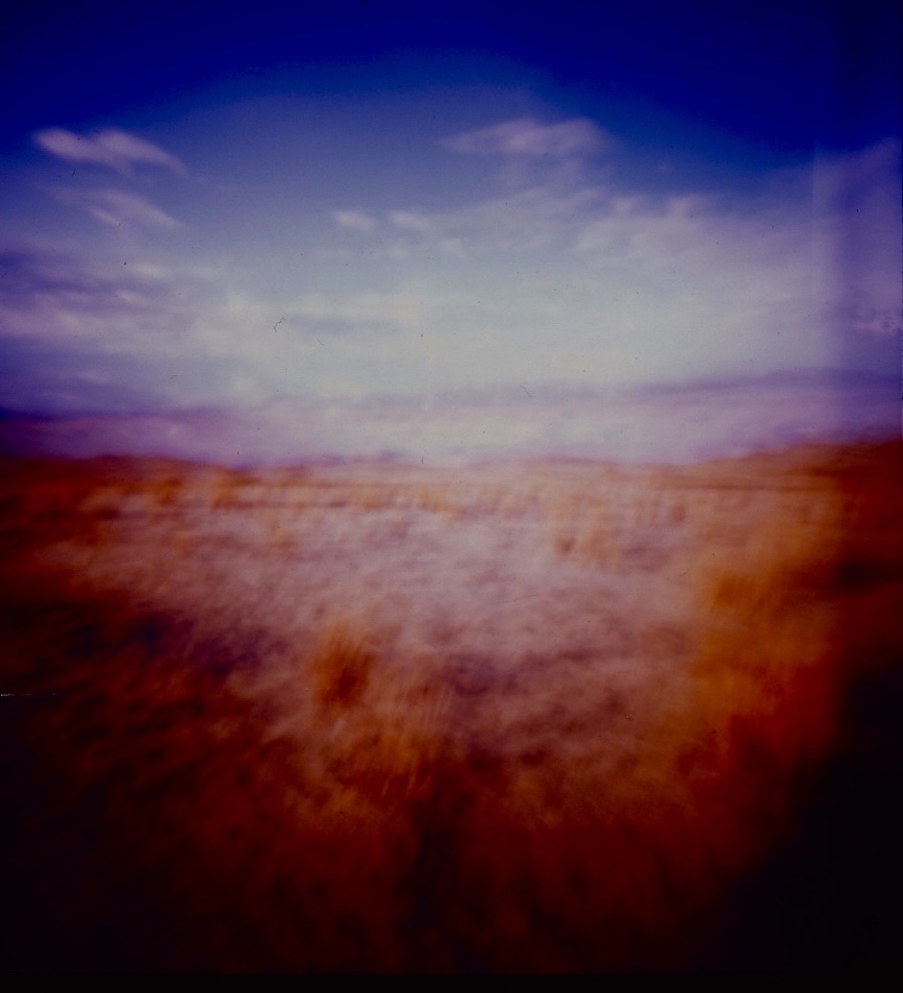 holga 120 pinhole - velvia 50iso color slide film