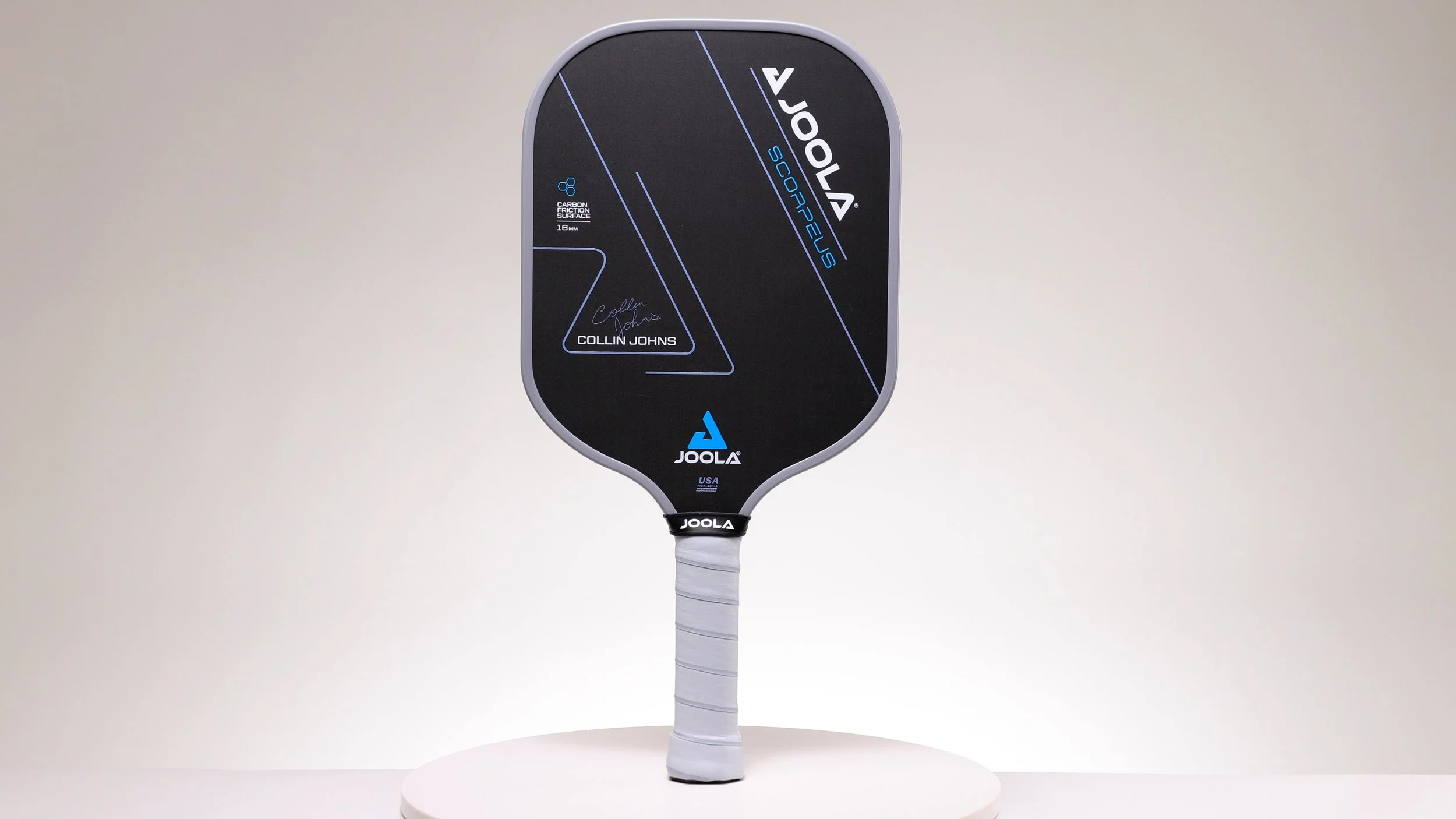 Joola Scorpeus 16mm Collin Johns signature pickleball paddle