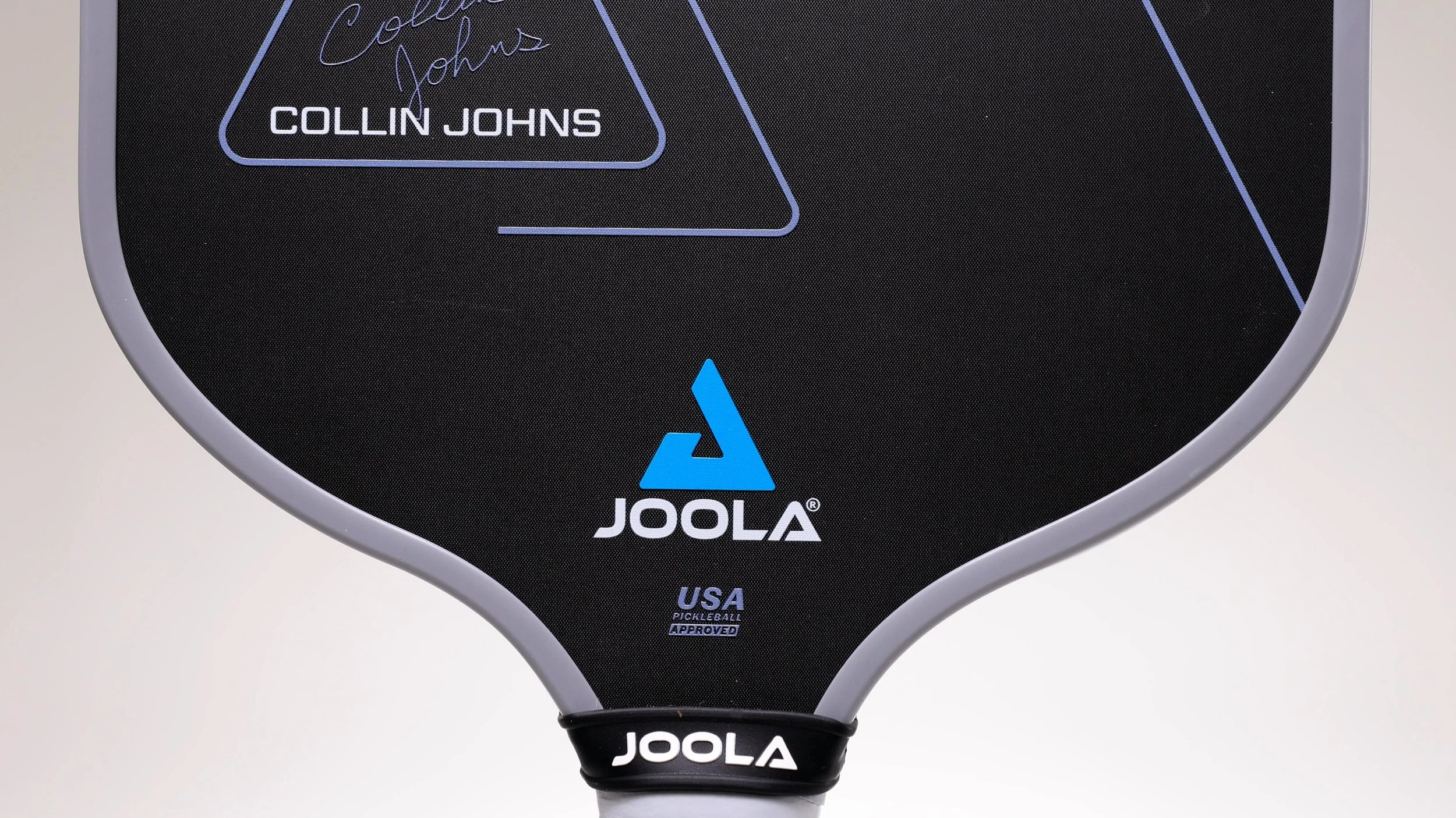 Joola Scorpeus Collin Johns signature pickleball paddle face with blue accent colorway
