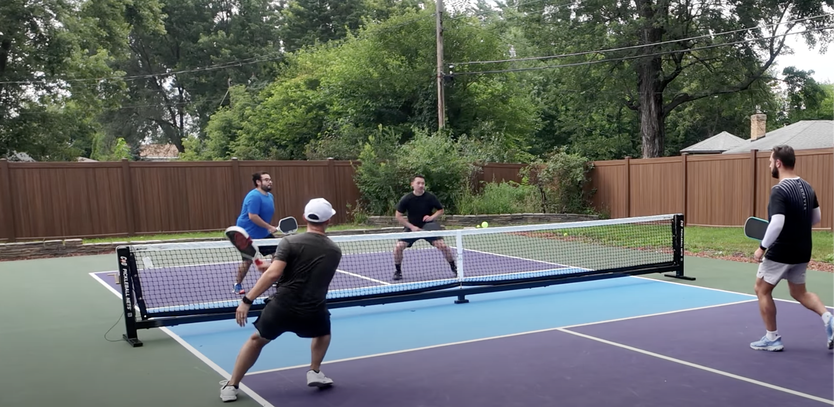 On-court doubles testing with the Selkirk Boomstik pickleball paddle