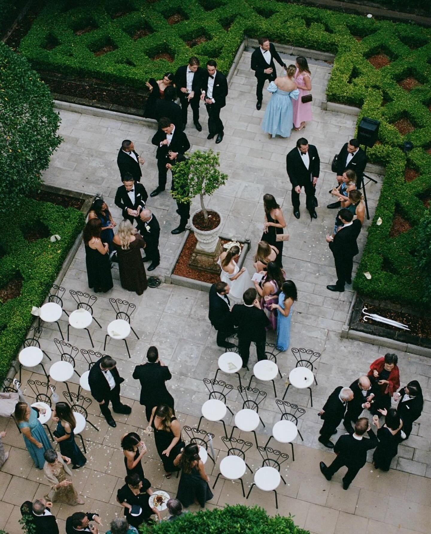 Emily &amp; Max&rsquo;s courtyard ceremony captured by @gooddaydwyer