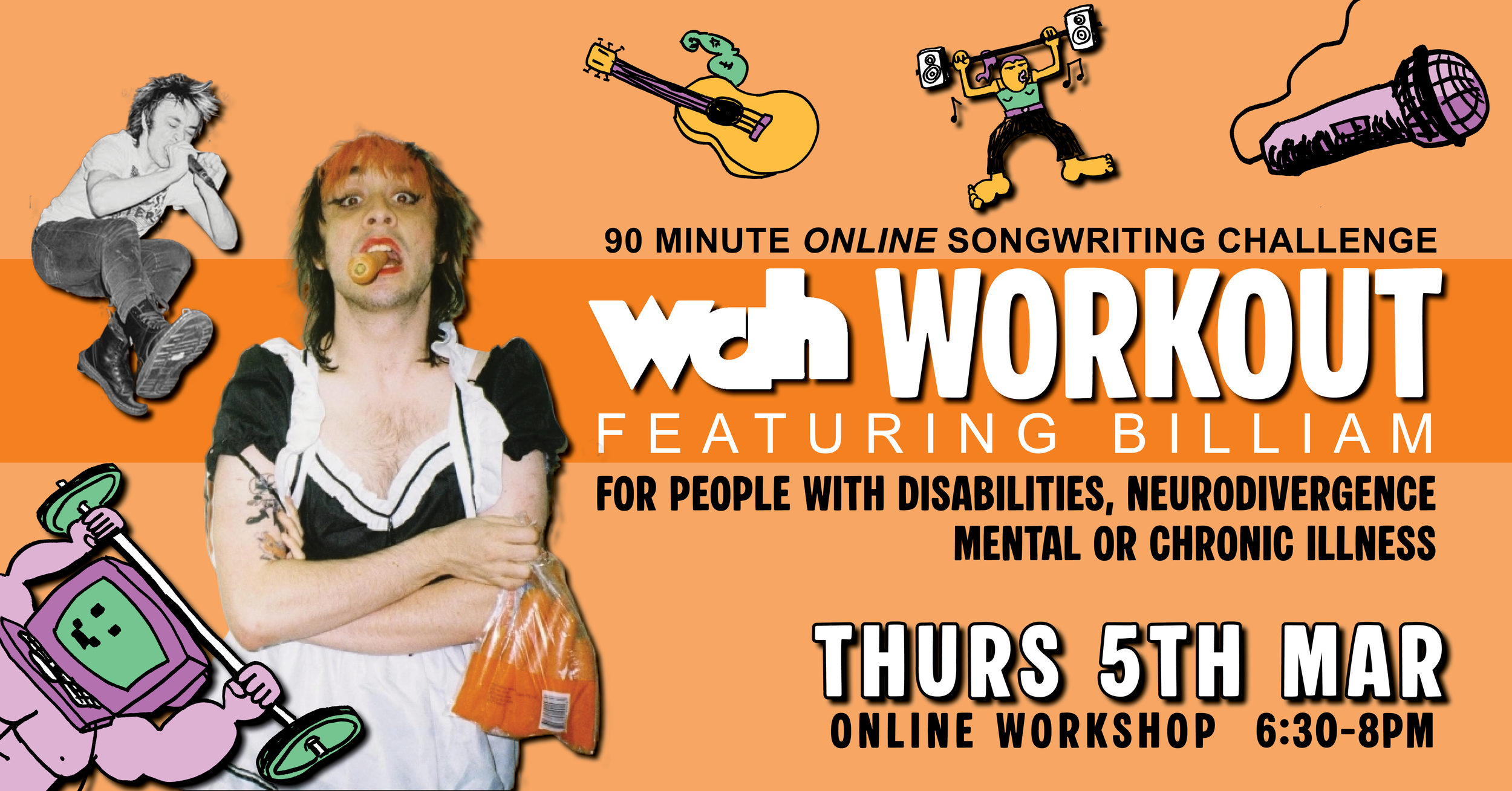 WAH WORKOUT: 90min Songwriting Challenge with BILLIAM