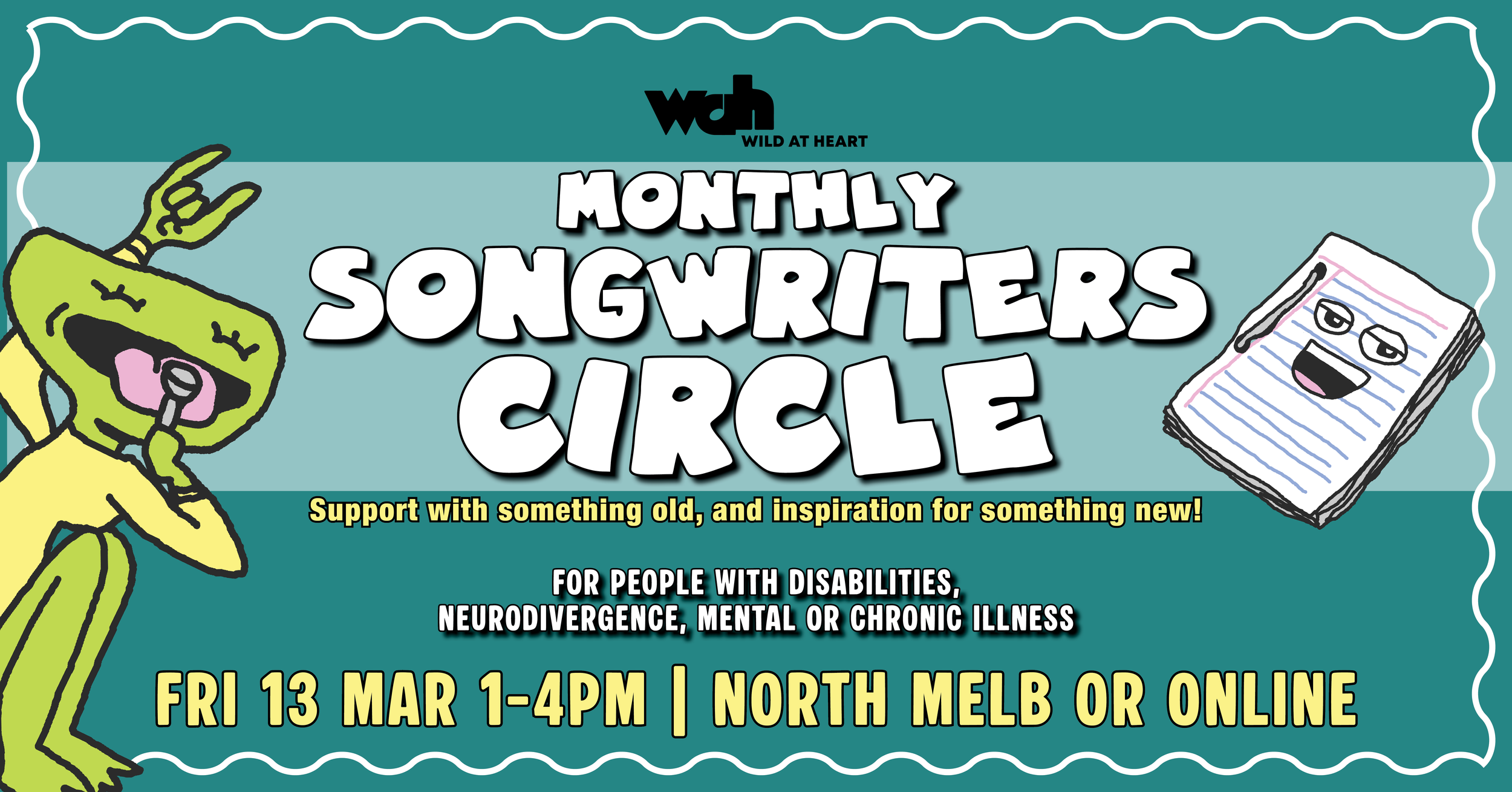 MONTHLY SONGWRITERS CIRCLE