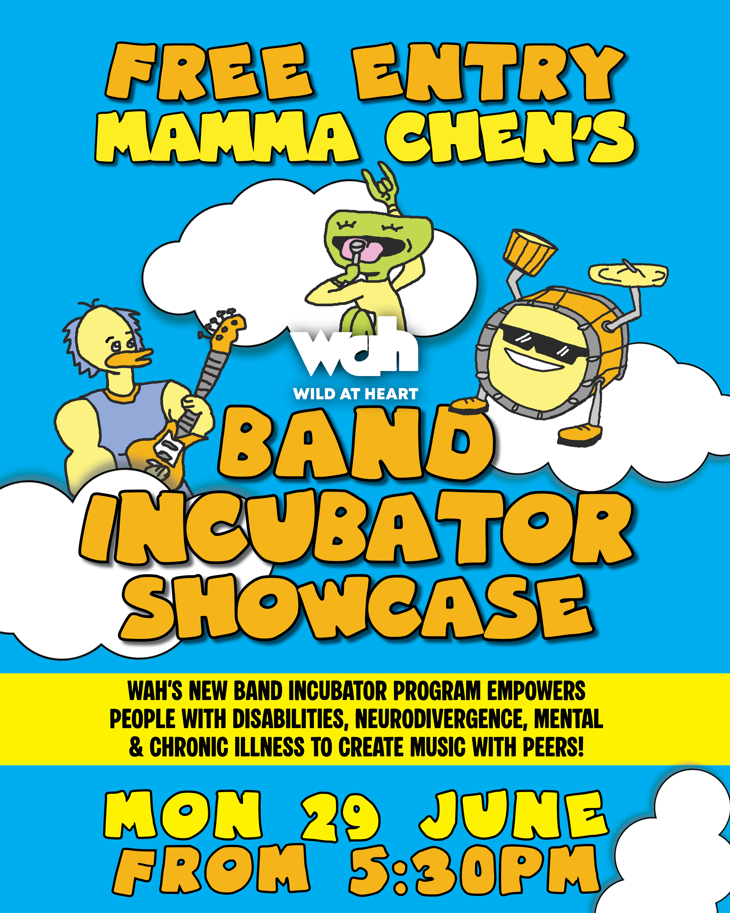 Band Incubator showcase 
