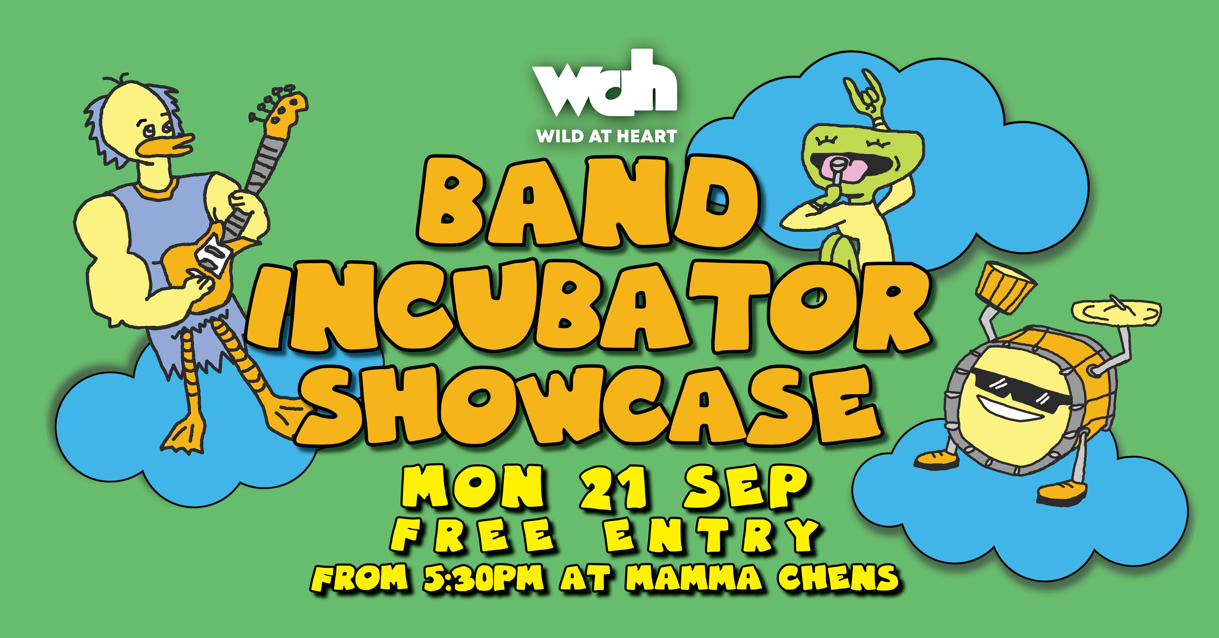 BAND INCUBATOR SHOWCASE