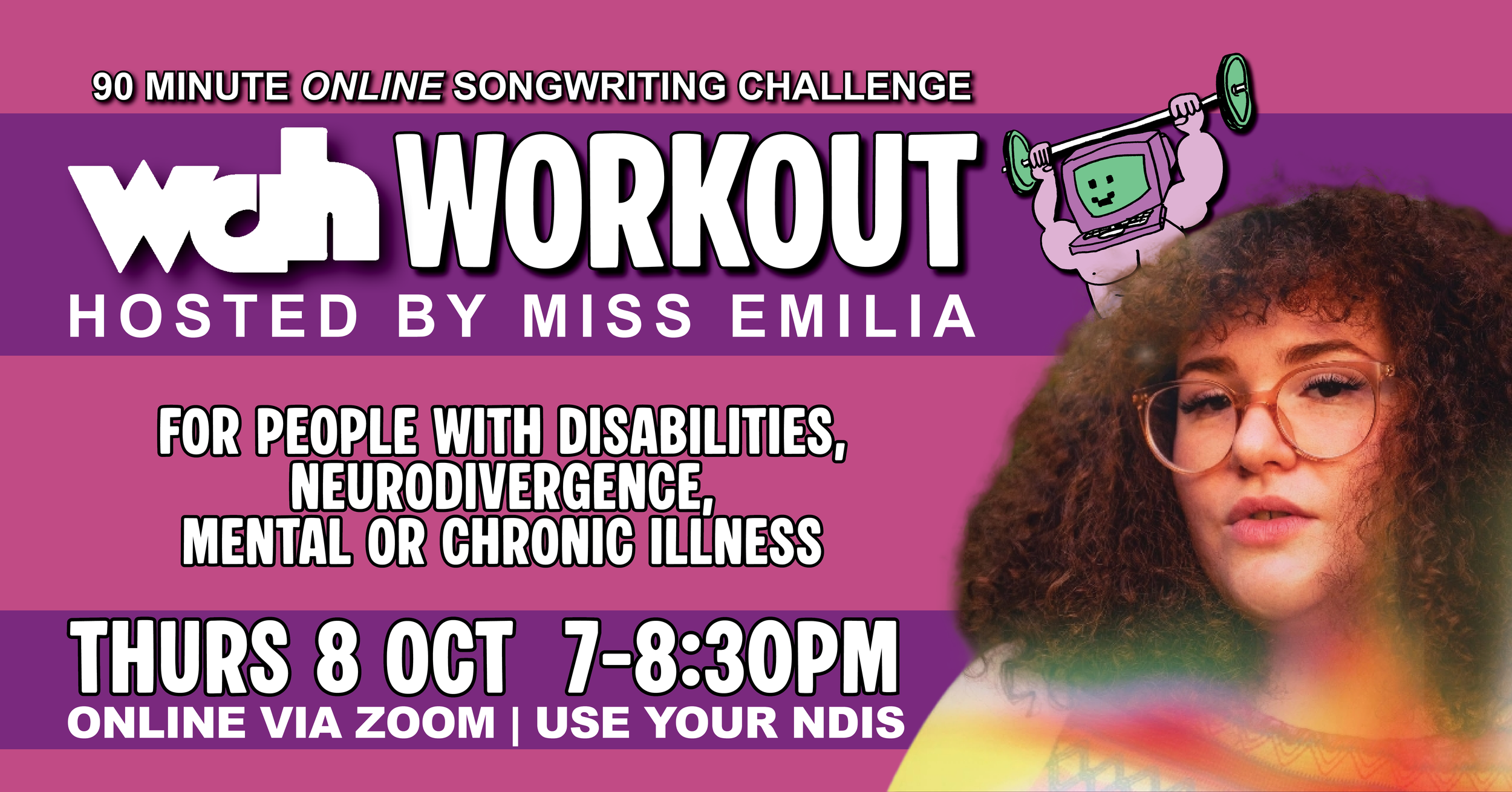 WAH WORKOUT: 90-Minute Songwriting Challenge with MISS EMILIA