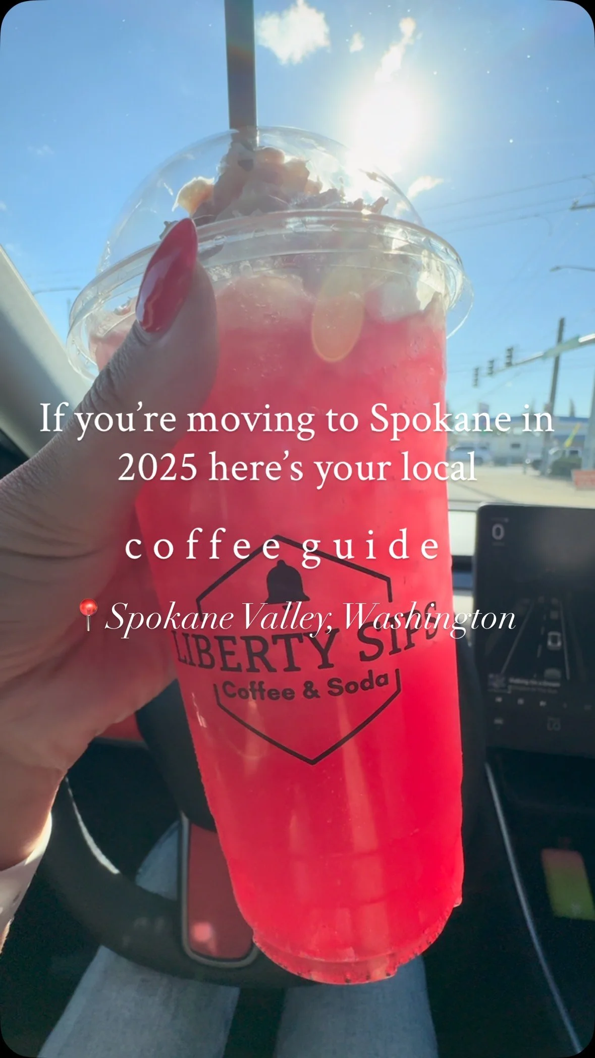 If you’re moving to Spokane Valley in 2025 here are our go-to’s for morning fuel βοΈ
β‘οΈ Liberty Sips – fun drinks + friendly baristas, the perfect pick-me-up
β‘οΈ Jacob’s Java – a true Spokane classic, serving locals since
