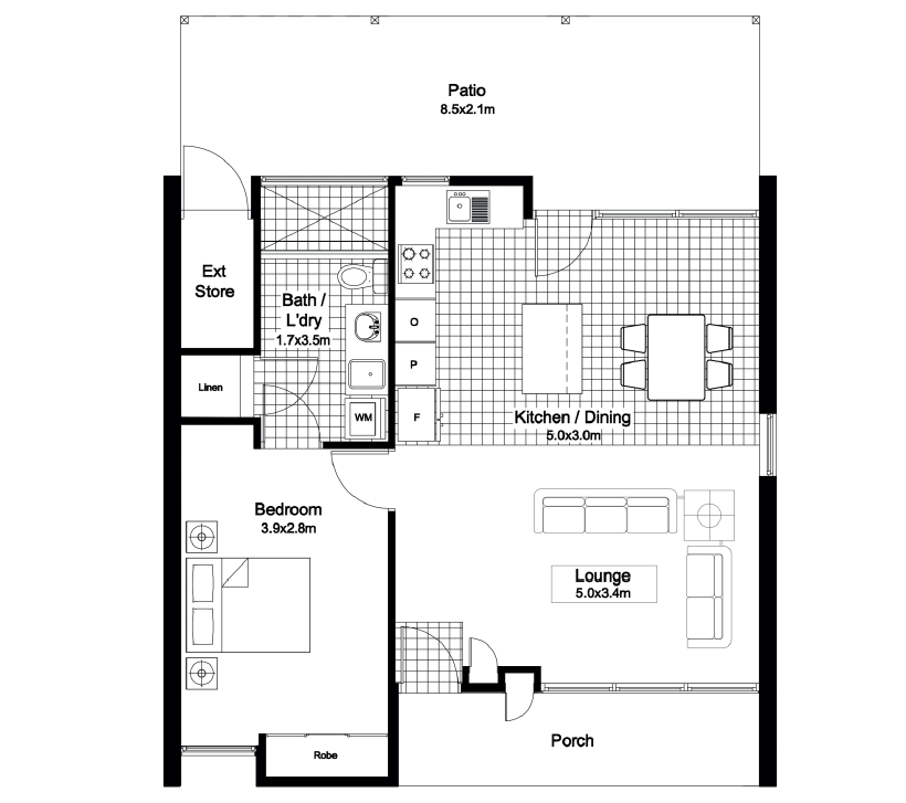 Rosebud Village — Village Baxter