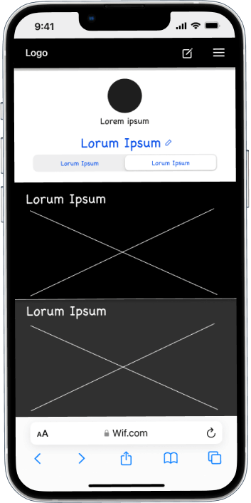 Activity Screen Lo-Fi